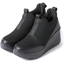BEAXIS サイドゴアブーツ ブラック Knitタイプ フレックスヒールサイドゴアブーツ2 （ブラック） -fitfit