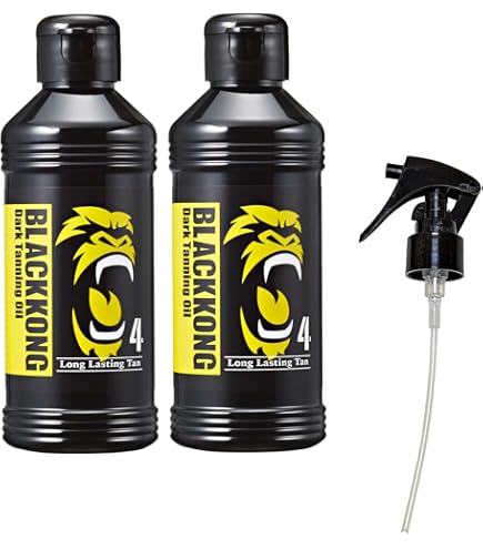 Amazon | ブラックコング ゴールデンタンニングオイル 180ml トリガー1