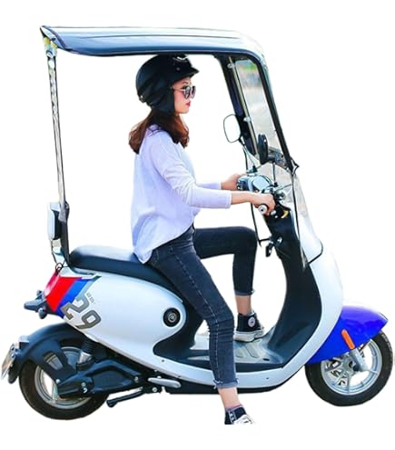Amazon | ユニバーサル電動バイクサンシェードカバー