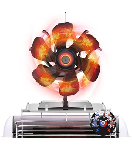 Amazon.co.jp: ストーブアクセサリー ストーブファン スーパーエアーII