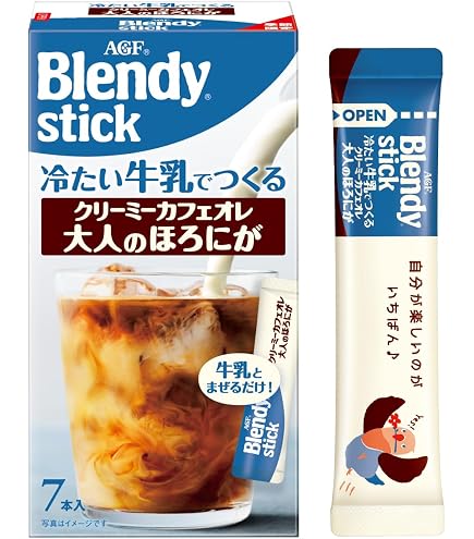 ブレンディ スティック 冷たい牛乳でつくる クリーミーバニラカフェオレ Amazon.co.jp: AGF ブレンディ スティック 冷たい牛乳でつくる