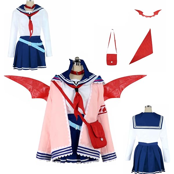 Amazon.co.jp: [青空COS]コスプレ衣魔界ノりりむ撮影 セーラー服