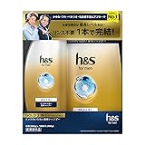 h&s for men リンスインシャンプー 本体+詰め替えセット 350g +300g ゴールド2in1 エイチアンドエスフォーメン