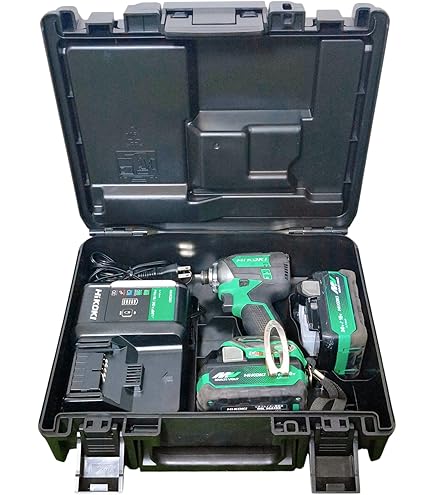 Amazon.co.jp: HiKOKI WH36DA (2XP) Cordless Impact Driver, 36