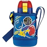 スケーター(Skater) 水筒 400ml ステンレス ポケットモンスター 子供用 カバー付き KSTCH4-A