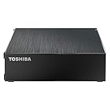 東芝 外付け ハードディスク 6TB 【 テレビ録画 / 4K / Windows/mac / PS4 / バッファロー製nasne™ 対応 】 静音 コンパクト Canvio Desktop HD-TDA6U3-B/N