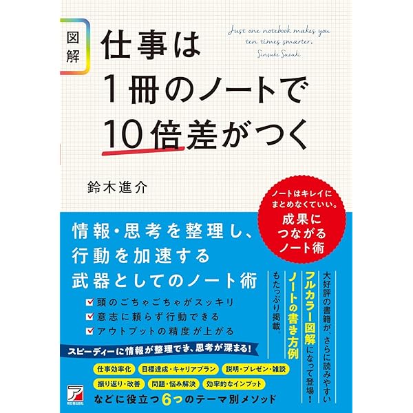 図解〉仕事は1冊のノートで10倍差がつく | 鈴木 進介 |本 | 通販 | Amazon