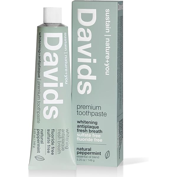 Amazon | Davids ホワイトニングトゥースペースト（スペアミント