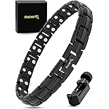 MagnetRX® Women's Ultra Strength Magnetic Bracelet - Titanium Magnetic Bracelets for Women - Adjustable Length With Sizing To