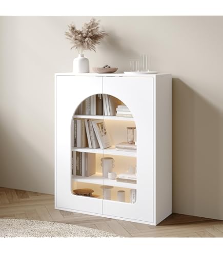 salut　サリュ　ロココ調　キャビネット　ガラス飾り棚　ホワイト　白 専用☆ salut!/サリュ ロココ調 キャビネット ガラス飾り棚 ホワイト