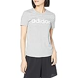 [アディダス] 半袖 Tシャツ エッセンシャルズ ロゴ 半袖Tシャツ レディース