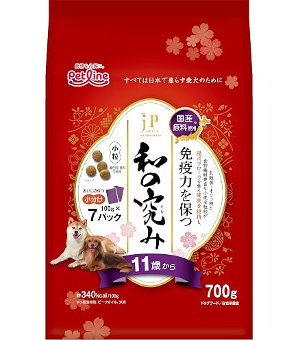 Amazon.co.jp: （まとめ買い）ペットライン JPスタイル和の究み 小粒