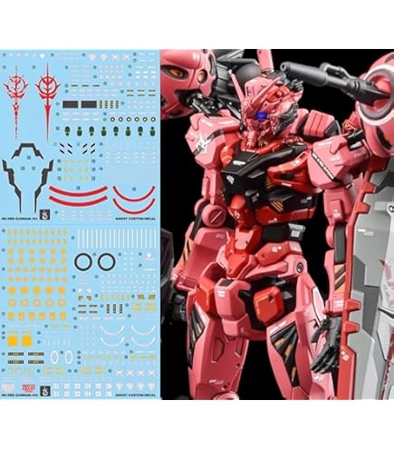ガンプラ　RG Zガンダム　セット　水転写デカールおまけ付き Amazon | 蛍光!! HG RG EG MG PG RE HiRM ロボット MS ディテール