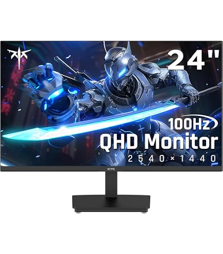 Amazon.co.jp: KTC 24インチ QHD 100Hz パソコンモニター IPS 2K 1300