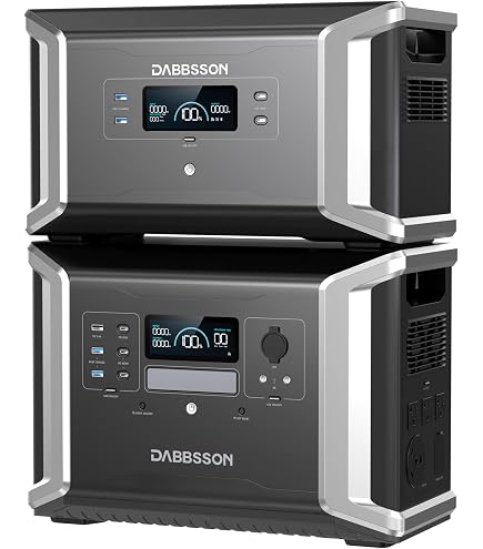 Amazon.co.jp: Dabbsson ポータブル電源 600L 768Wh 半固体リン酸鉄
