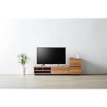 朝日木材加工 テレビボード ローボード テレビ台 ナチュラル 曲げ木 AVラック 朝日木材加工 テレビ台 ローボード サウンドバーラック 65V型