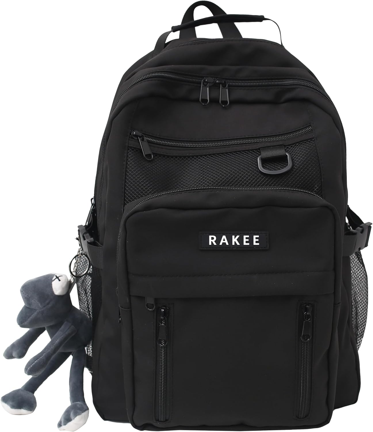 [RAKEE] リュック レディース リュックサック 大容量 タウンリュック バックパック バッグ ビジネスリュック 女性 ブラック アウトドア 男の子 女の子 スクールリュック 高校生 女の子 男の子 通学 通勤 旅行 軽量 防水