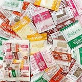 ミルメーク 6種30袋 バラエティーシェアパック（ココア・コーヒー・いちご・メロン・キャラメル・バナナ）詰め合わせ アソートセット 学校 給食 牛乳 シロップ