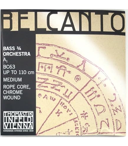 コントラバス弦　ベルカント　4弦（GDAE）1セット② コントラバス弦 ベルカント 4弦（GDAE）1セット① Amazon.co.jp