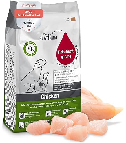 Amazon.co.jp: プラチナム ドッグフード : チキン 無水調理