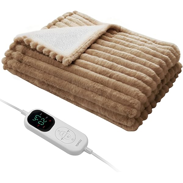 Amazon | HEAT CRACKER ヒートクラッカー 洗える電気毛布 掛け敷き兼用