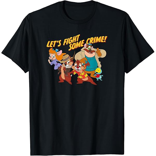 Amazon | ディズニー チップ&デール レスキューレンジャーズ Tシャツ