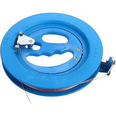 (未使用･未開封品)　URAQT 凧 カイト用 凧揚げ用　 糸巻き 凧糸巻き　リール回転式　ベアリングリール式　強力たこ糸（200m)　　直径18cm 子供、女性から大人まで wyeba8q Amazon.co.jp: URAQT 凧 カイト用 凧揚げ用 糸巻き 凧糸巻き