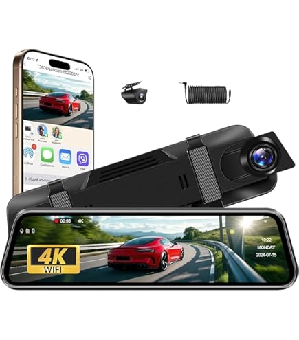 フルサイズミラー型リアカメラ付き ドライブレコーダー KH-M9200R KH-M9200R フルサイズミラー型リアカメラ付ドライブレコーダー 【公式