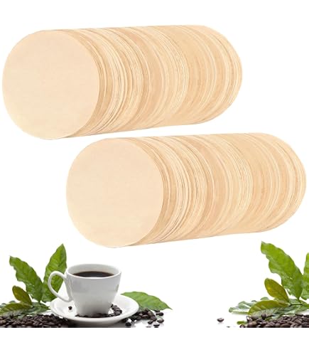 Watchget Kaffeefilterhalter Aus Walnuss – Für 51–58 Mm Papierfilter, Ca. 90 Stück Kapazität