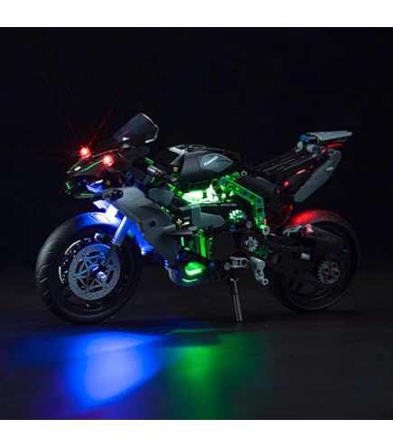 LEGO Technic Kawasaki Ninja H2R Motorcycle Toy Gift for Kids 42170