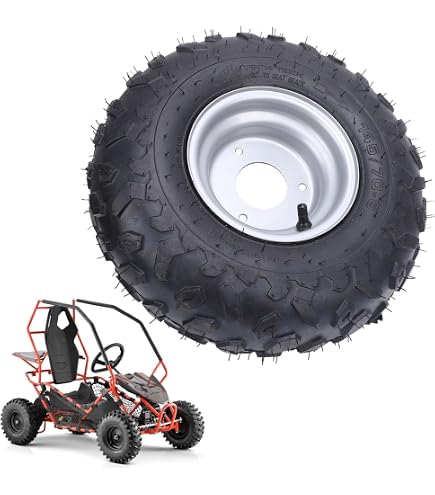 Amazon.co.jp: MaxAuto 145 70-6 ATVタイヤ 145/70-6 ミニバイクタイヤ