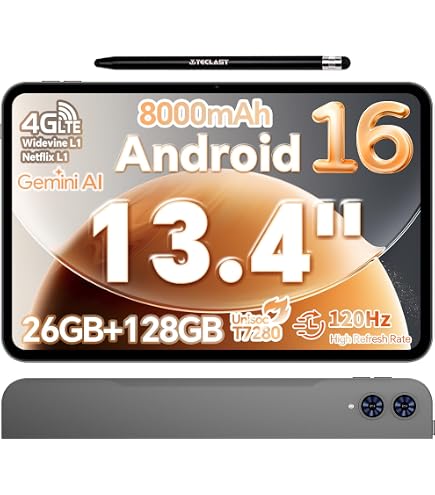 Amazon.co.jp: Android14 タブレット TECLAST T65 Max 13インチ 1920