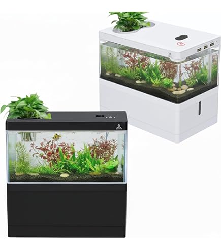 Amazon | 横幅27cmで楽しむアクアリウム オーバーフロー水槽セット