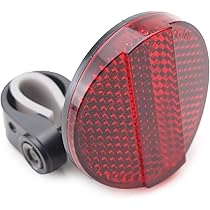 Amazon.co.jp: 自転車 リフレクター 反射板 ハンドル用 フロント