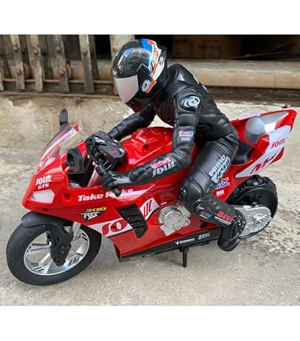 R1 1/6スケール リモコン　オートバイ スタントカー　ワイヤレス　ラジコン Amazon | iREOGAME 1/6スケール リモートコントロールバイク 2.4GHz RC