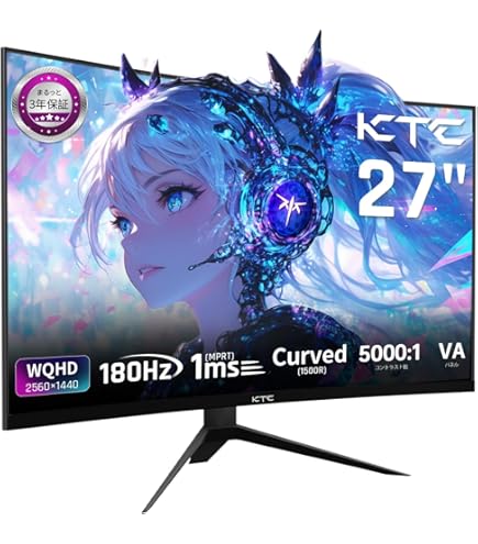 ディスプレイ・モニター本体 ASUS ROG STRIX XG27VQ 144hz Amazon.co.jp: ASUS ゲーミングモニター ROG STRIX XG27VQ 27インチ
