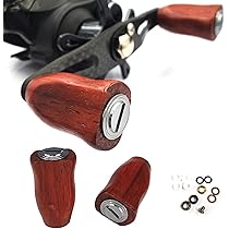 スタビライズドウッド　ハンドルノブ　リールノブ　シマノ　ダイワ　　ベイトフィネス 久しぶりにわたらせ樹脂工房のウッドハンドルノブが入荷しました