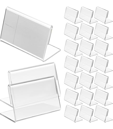 Amazon.co.jp: 席札 アクリル pop 名札 カード立 アクリルスタンド 6個