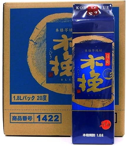 Amazon.co.jp: 雲海酒造 木挽 ブルー 芋焼酎 紙パック 20度 1800ml
