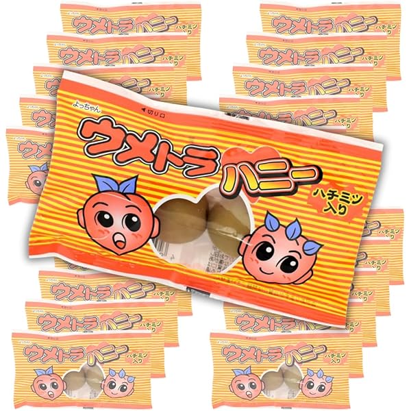 Amazon.co.jp: よっちゃん食品工業 ウメトラ兄弟ハニー 3個×20袋 Amazon.co.jp: よっちゃん食品工業 ウメトラ兄弟ハニー 3個×20袋