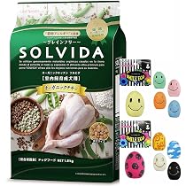 Amazon.co.jp: ソルビダ グレインフリー チキン 室内飼育成犬用 1.8kg 