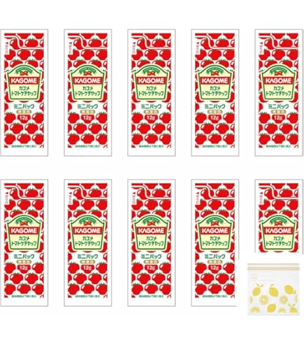 Amazon.co.jp: カゴメ トマトケチャップ ミニパック12g×40個入り(6袋