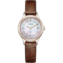 Amazon.co.jp: [CITIZEN] 腕時計 xC (電波時計/防水/白蝶貝) ES9497