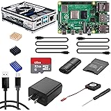 Raspberry Pi 4（8GB技適マーク付き）/ 32GBのMicroSDカード/ 5V 3A USB-Type-C 電源アダプター/2つのMicroHDMI-to-HDMIケーブルライン/1つ9層ケース/冷却ファン/三つヒートシンク/ドライバ