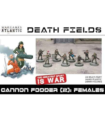 Wargames Atlantic Death Fields - The Grognards Cavalry Figure (9 Figures) - 28mm Rigid Plastic (High Impact Polystyrene) - Made in USA, Grey