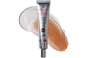Erborian Color Correcting CC Cream with Centella Asiatica, Caramel - Light Multi-Purpose Facial Concealer with Illuminating F