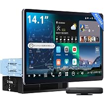 Amazon.co.jp: [14.1インチ 大画面] ATOTOZONE AI搭載 Androidカーナビ