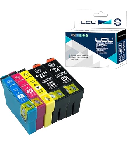 Amazon.co.jp: EPSON エプソン IC78-(C/M/Y)【カラー3色セット】 最新