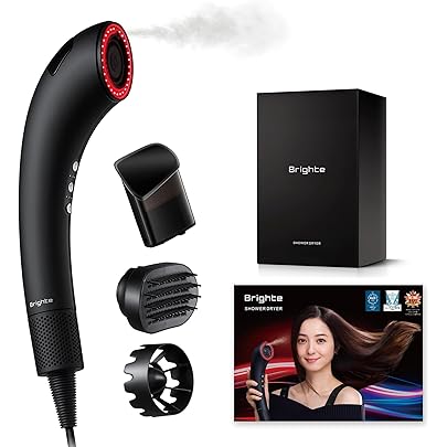 【美品】Brighteブライト　シャワードライヤー Brighte Shower ドライヤー 送料無料 ブライト ／ シャワードライヤー