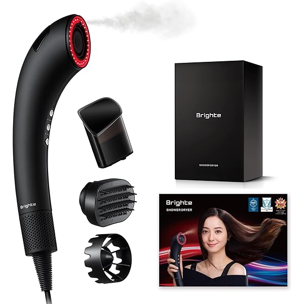 Amazon.co.jp: Brighte SHOWER DRYER Shower Dryer, Equipped with